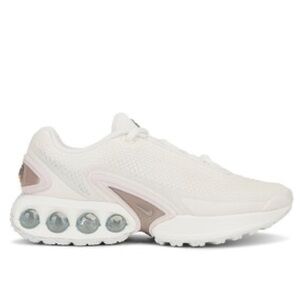 New! Nike Air Max DN SE Sneaker in Sail, Light Soft Pink, & Fossil Stone